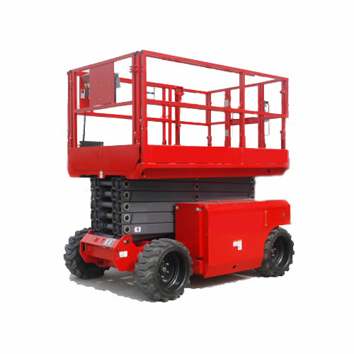 自行走越野剪叉式高空作業平臺自行走越野剪叉式高空作業平臺